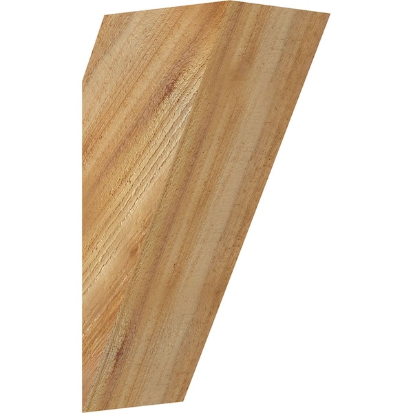 Ekena Millwork 6"W x 8"D x 16"H Traditional Rough Sawn Knee Brace, Western Red Cedar BRC06X08X16TRA00RWR - main